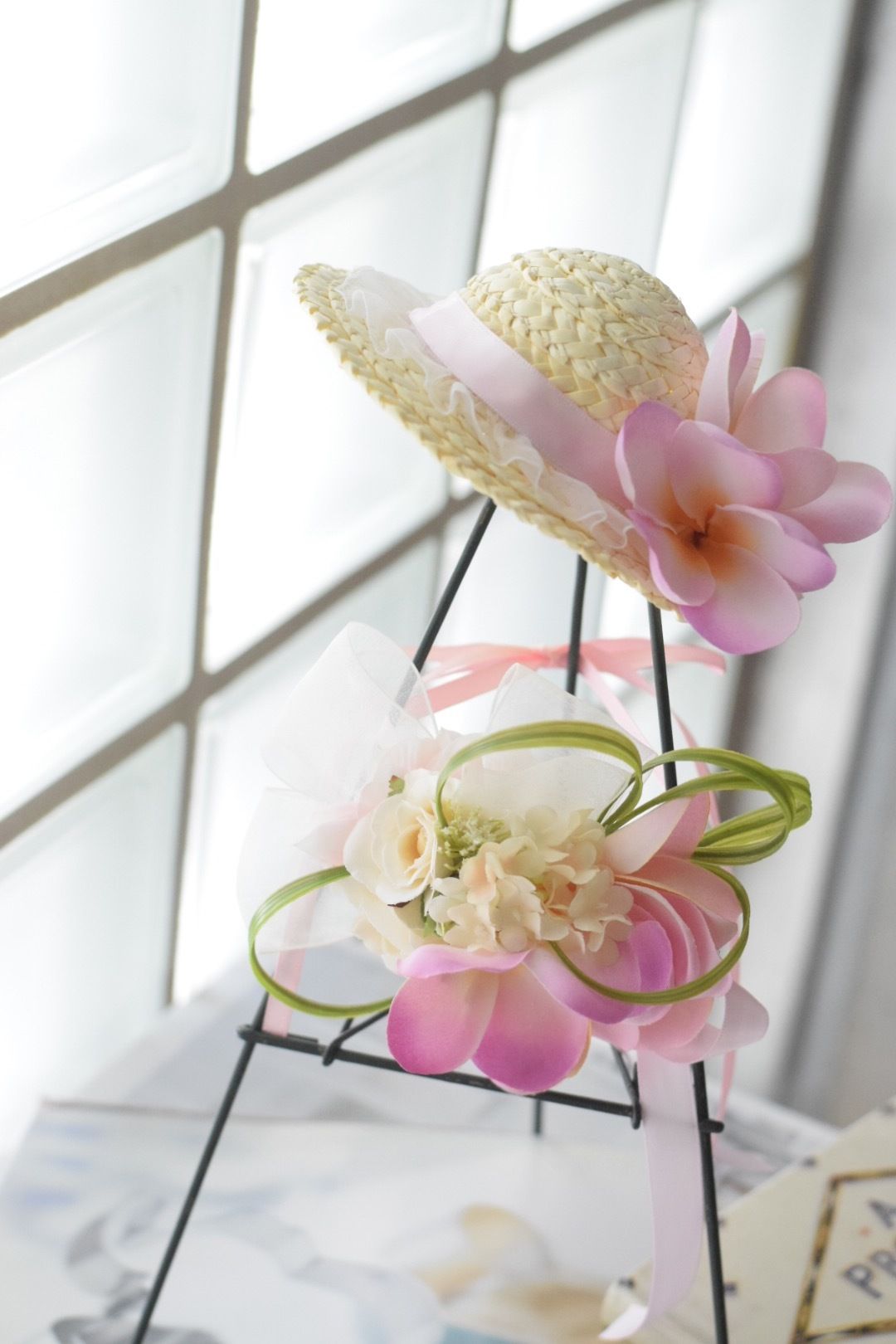 ta×ka‪ ¨̮様オーダーページ レースの麦わら帽子 ハンドメイド ta×‬