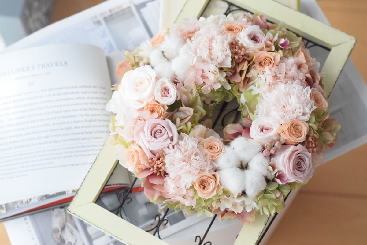 プリザーブドフラワーリース | m@rihana