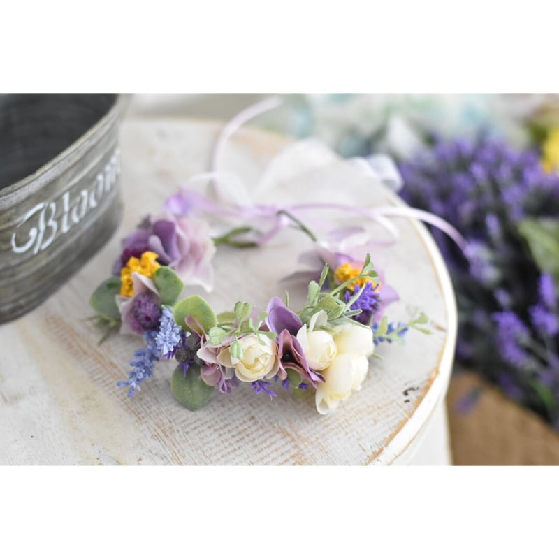 ご予約】ラベンダー・花かんむり | m@rihana