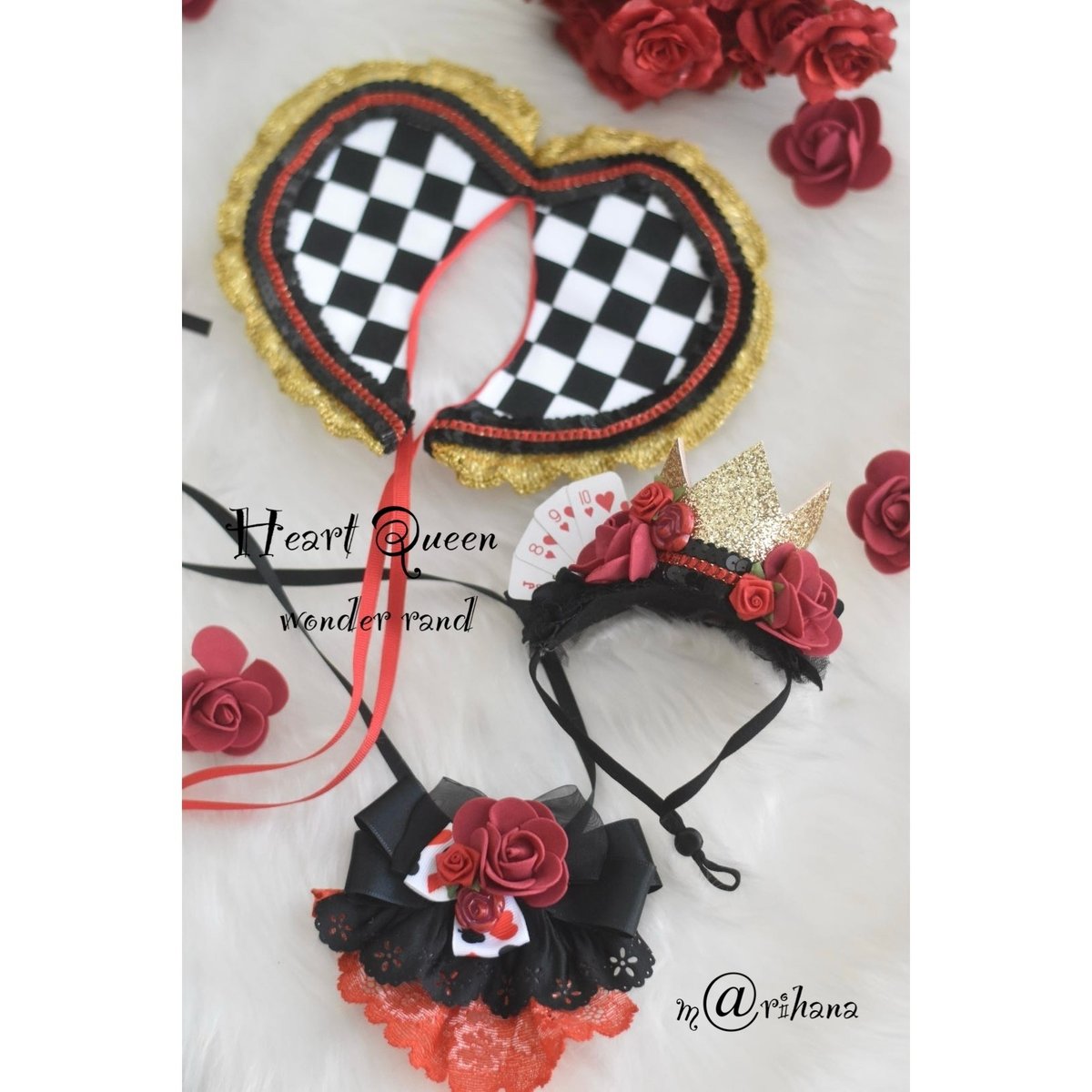 MV% ハートと王冠のセット ファイナル】ハート♥️の女王👑〜tea party〜 | m@rihana