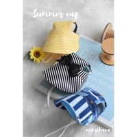 【チャリティー】夏色お散歩キャップ