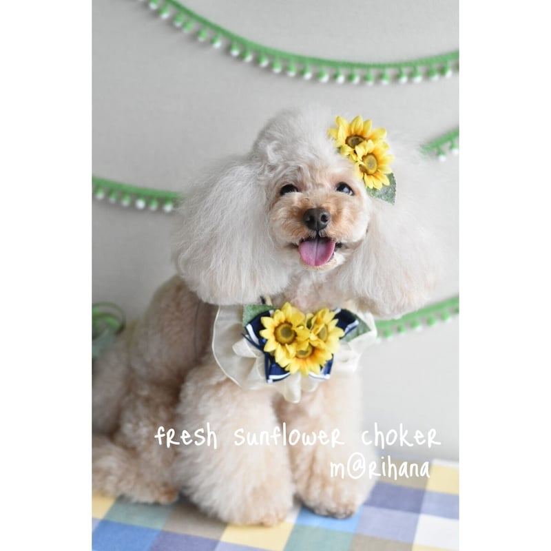 リアルテイスト・ひまわりバレッタ | m@rihana