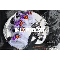 【限定】ハロウィンスヌード＆ほうきセット