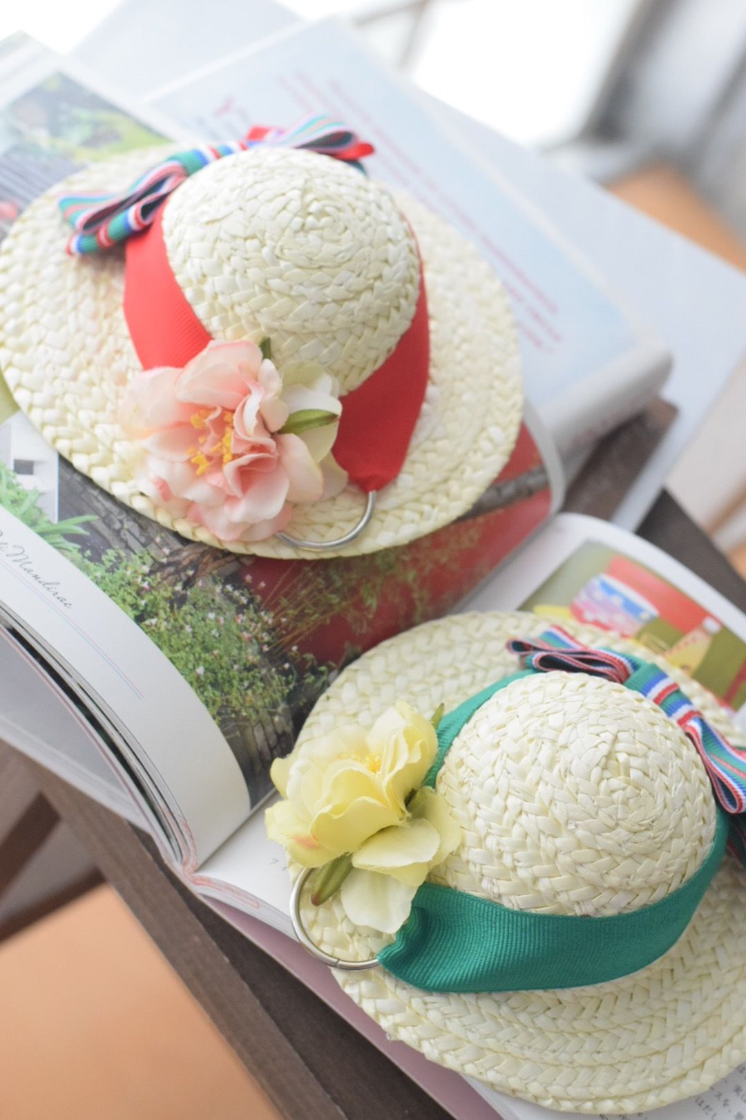 シャルミエール　フラワーサマーハット　白 Chalmiere フラワーサマーハット 限定色 白 フラワーサマーハット