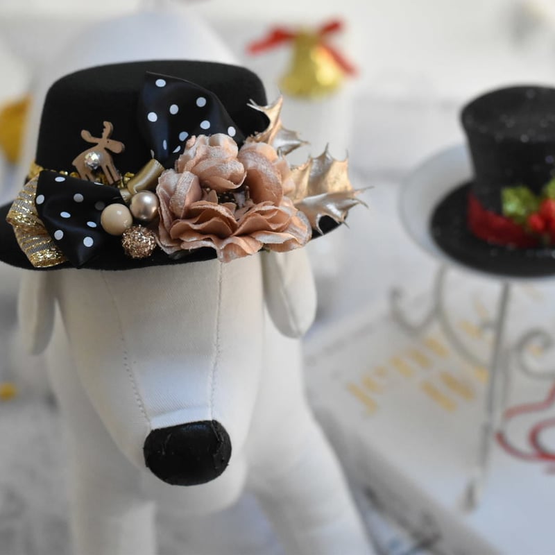 クリスマス🎄ハット（レッド&ブラック） | m@rihana