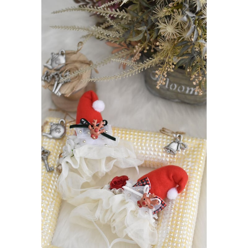 クリスマス カチューシャ トナカイ 4本セット 限定・第2弾】クリスマス🦌トナカイカチューシャ | m@rihana