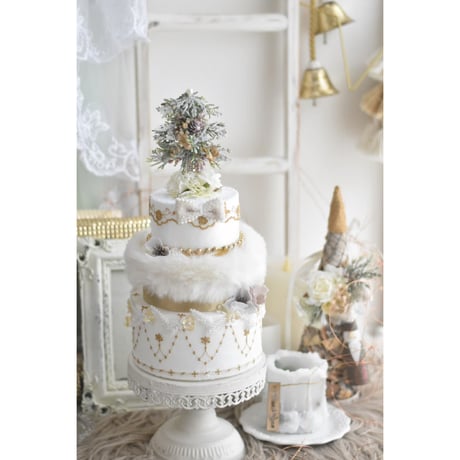 【限定】White Christmas cake🎄