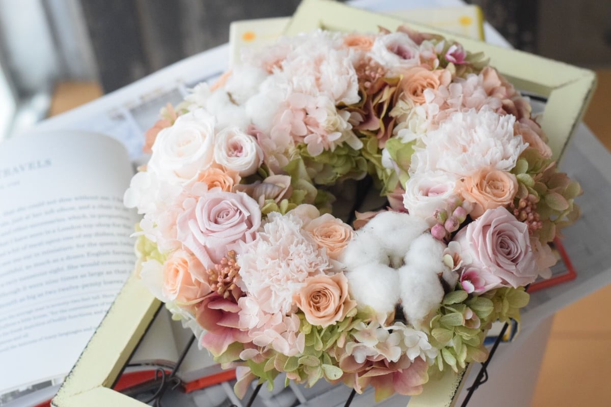 プリザーブドフラワーリース | m@rihana