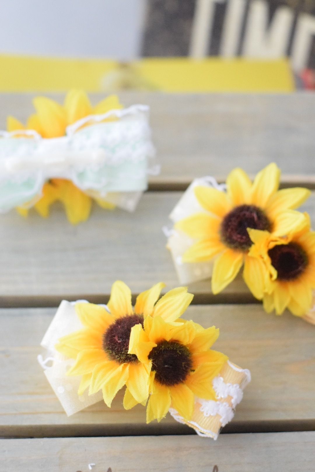 ひまわり おっきめリボン【1357】 ひまわり おっきめリボン【1357】 【公式通販】