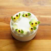 【下北沢店受取のみ】夏果のひまわりショートケーキ　(15㎝)