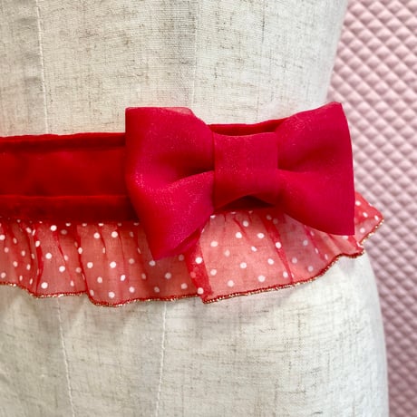 wrapping girl🎀ペプラムベルト