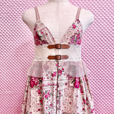 Rose Frameビスチェワンピース