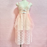 floral wind ビスチェワンピース