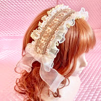 陽だまりのヘッドドレス