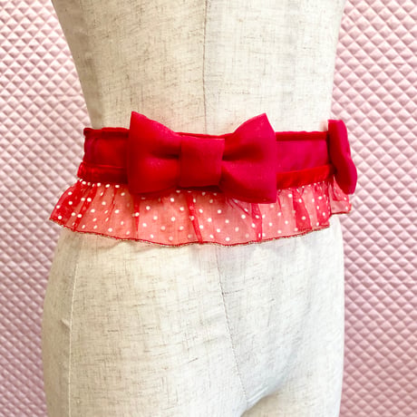 wrapping girl🎀ペプラムベルト