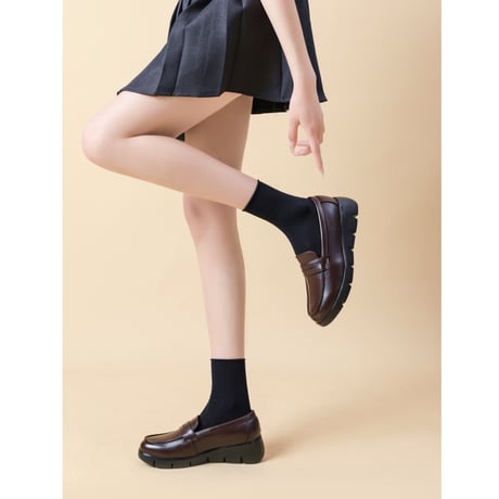【送料無料】【2足セット】 2足で6000円(税込) ＧＩＯ＆ＧＩＡ レディース ローファ スリッポン 学生靴 ヒールアップ 軽量 通勤 通学 撥水加工 防滑 履き心地 201