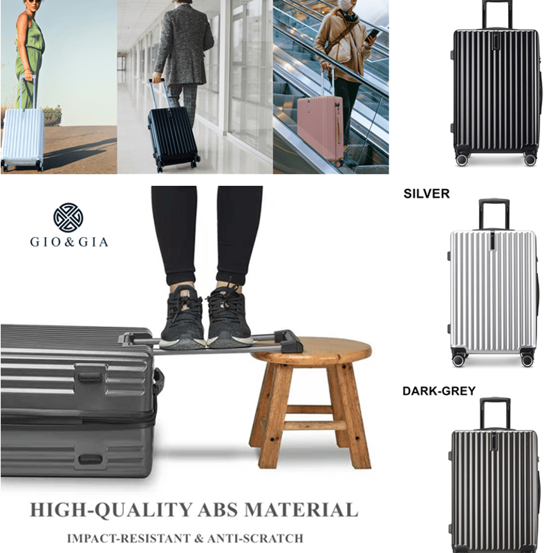 人気商品】360度回転906 耐衝撃 ダブルキャスター 静音 大型 (ローズ