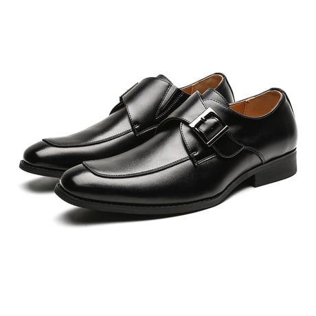 【送料無料】【2足セット】 2足で8500円(税込) JO MARINO  本革 メンズ ビジネスシューズ 紳士靴 モンクストラップ ドレスシューズ 防滑  7772