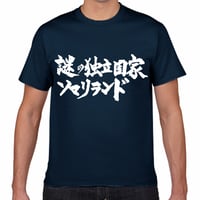 【送料無料】謎の独立国家ソマリランドＴシャツ（紺色／ S・M・L・XL）改訂
