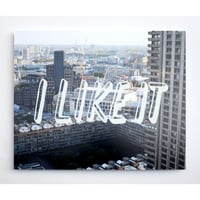 I LIKE IT_photo aluminum mount