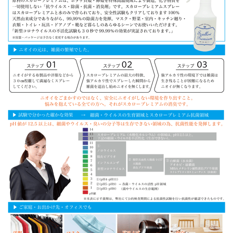 スカロープレミアム　スプレー詰替え用10L