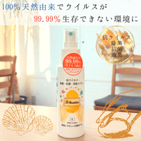 ビーハンター　スプレー100㎖　除菌/消臭　新型コロナウイルスの不活化試験でも30秒で、99.99％の効果を実証
