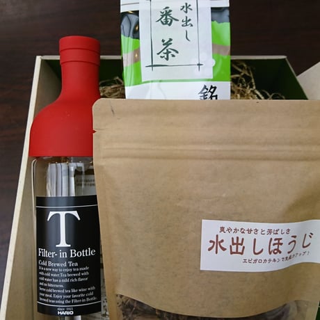 水出し用フィルターインボトルギフト(茶葉×２袋入り)