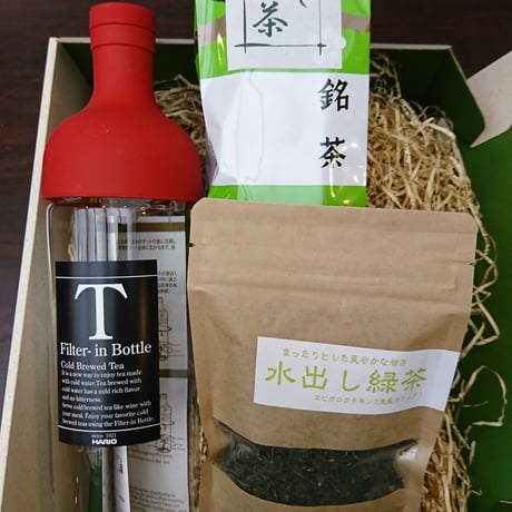 水出し用フィルターインボトルギフト(茶葉×２袋入り)