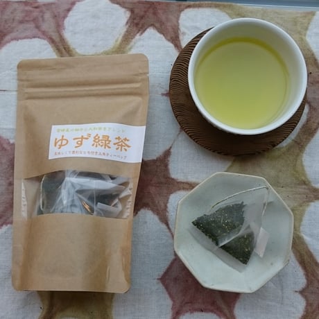 ゆず緑茶