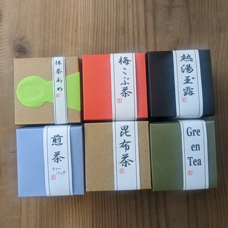 キューブボックスお茶６個入り