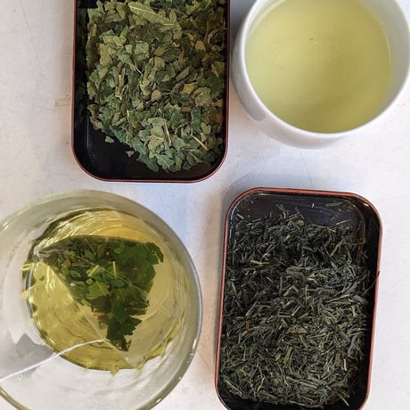 無花果緑茶(3g✕5p)キューブBOX入り