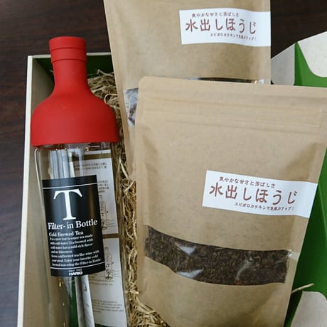 水出し用フィルターインボトルギフト(茶葉×２袋入り)