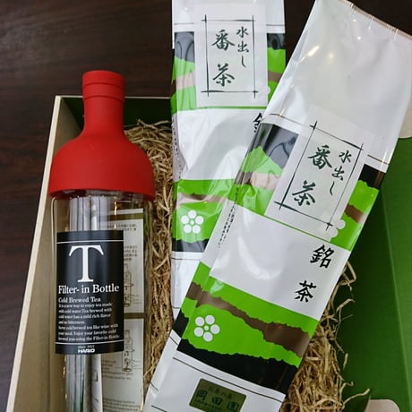 水出し用フィルターインボトルギフト(茶葉×２袋入り)