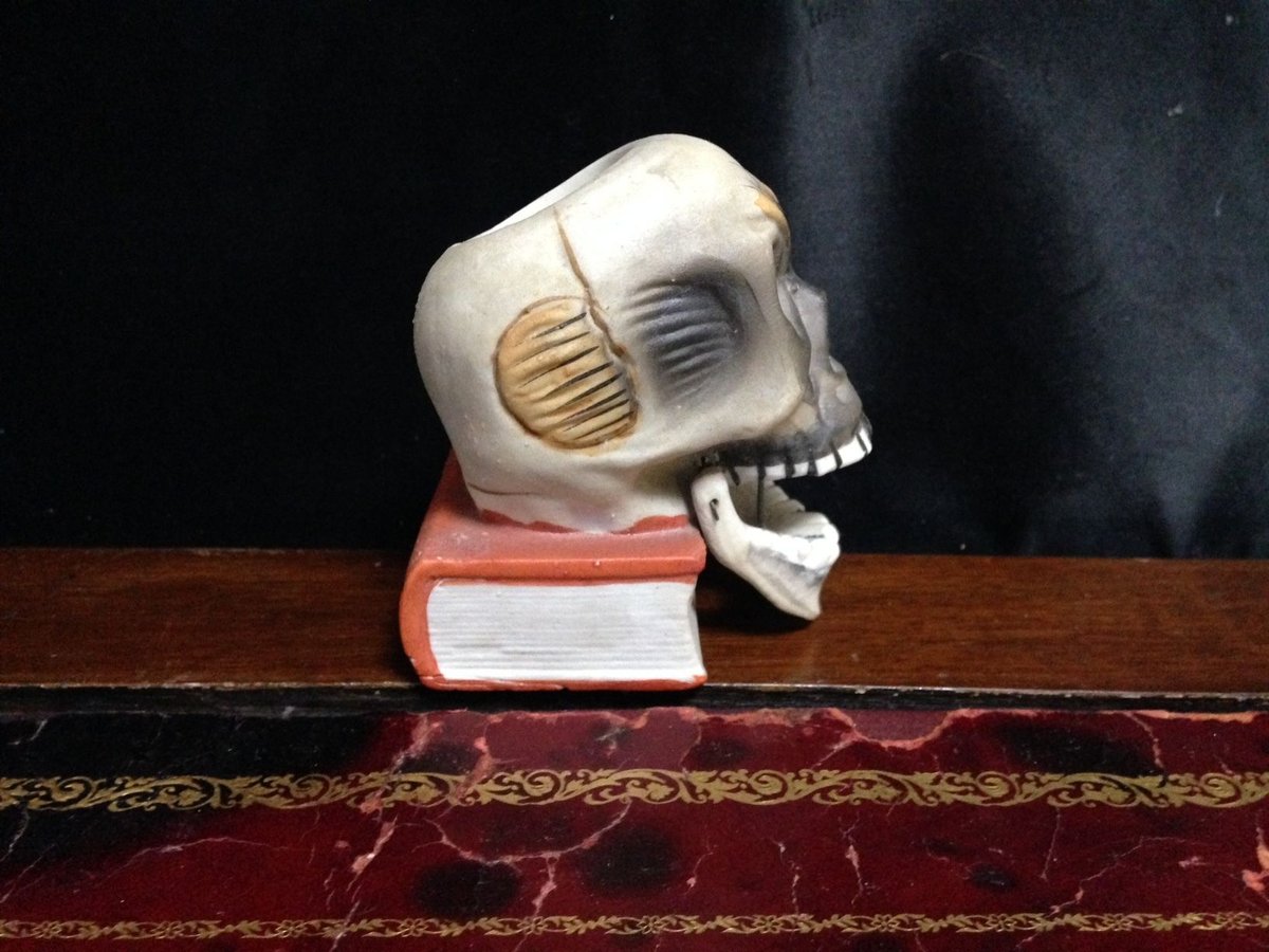 50s 雰囲気 スカルオンブック スカル ドクロ ビンテージ 【公式通販】