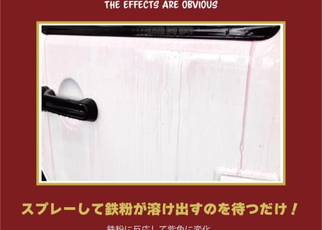 フィールドビレッジ アイアン 業務用4Lサイズ 鉄粉除去 鉄粉取り 2倍希釈 FIEVILLE superfree! everfree!