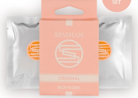 superfree! SPASHAN×GONESHコラボ refill 2個入 ガーネッシュ リフィル 詰め替え用 4種 芳香剤 エアフレッシュナー カー香水 車用品 スパシャン SPASHAN