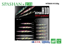 superfree!  HITMAN  ヒットマンジグ ルアー 【H10】 80g  SPASHAN  elite grips