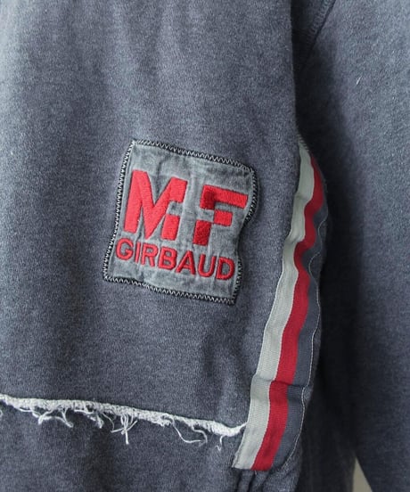 late00s-early10s 🐺🩸 zip-up hoodie made in china