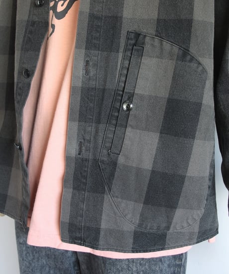 00s 🖤☑️ nice pocket shirt/jacket made in unknown