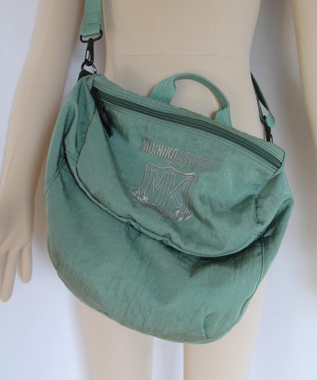 90s MICHIKO LONDON 🇬🇧 2way shoulder bag made in unknown