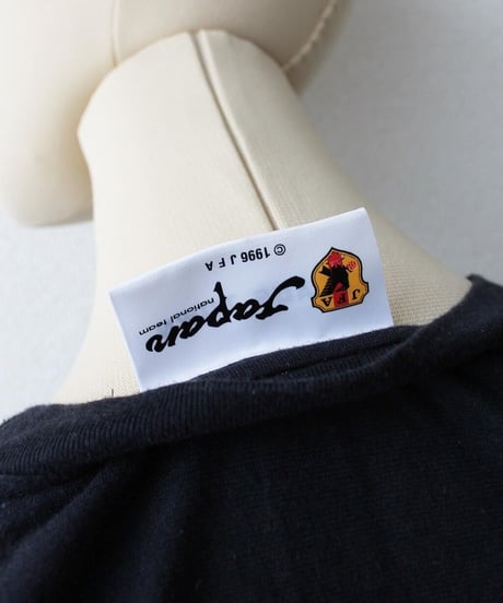 96s JFA abstract “激” tee made in Japan🇯🇵
