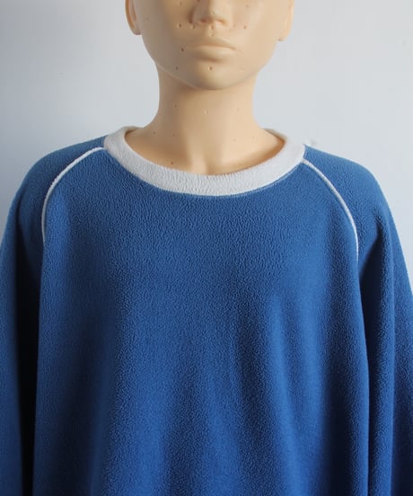 mid00s 🥏 raglan fleece pullover made in china