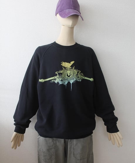 mid00s-late00s 🧩🎸 sweatshirt made in japan