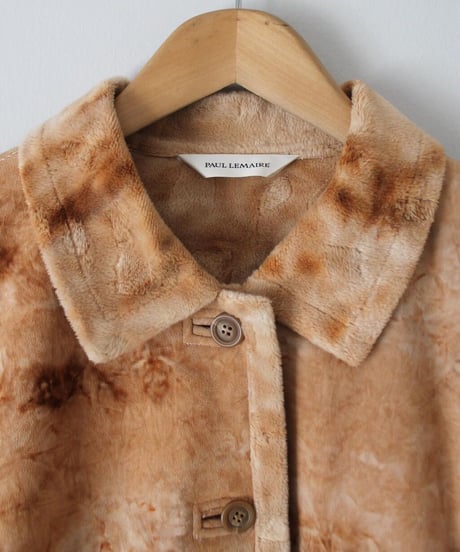 10s acid dye fur jacket made in china
