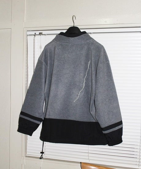 山河 fleece/nylon pullover made by me