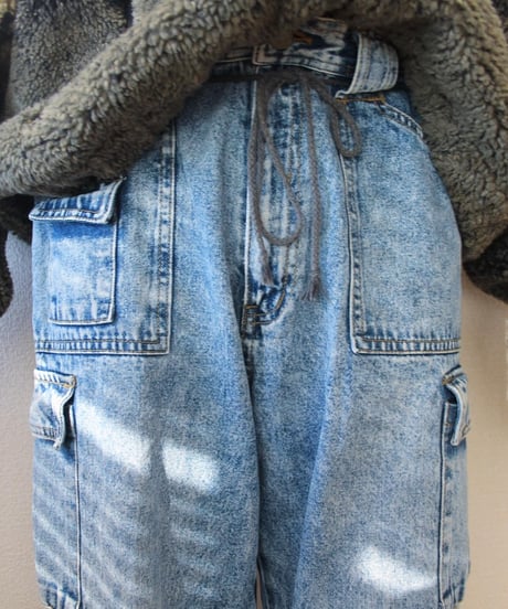 90s👖 🌫️🧪 7P cargo jeans made in unknown