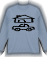 🏚️&🚗 l/s tee made by me
