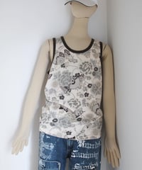 mid00s-late00s 和柄 ⛩️ tanktop made in Japan🇯🇵