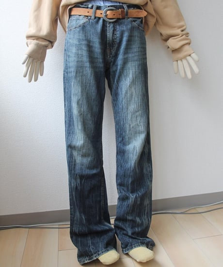 late00s 👖🚬⚰️ trashed jeans made in china