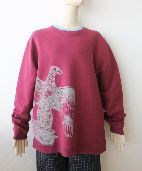 around00s homeless 🦅 sweatshirt made in unknown